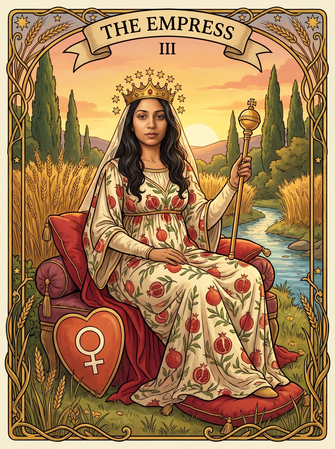 Tarot Card Portrait sample result
