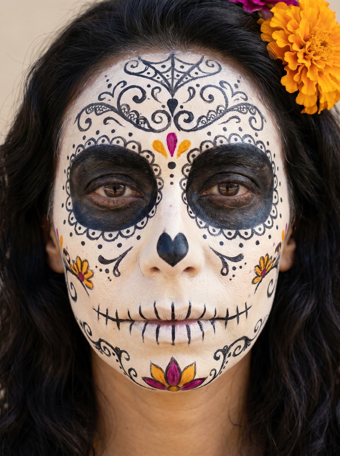 Day of the Dead Catrina sample result