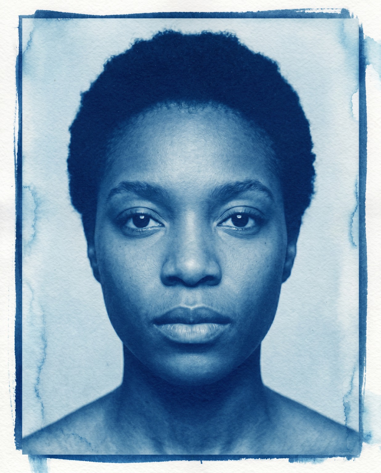 Cyanotype Studio — Sun Print sample result