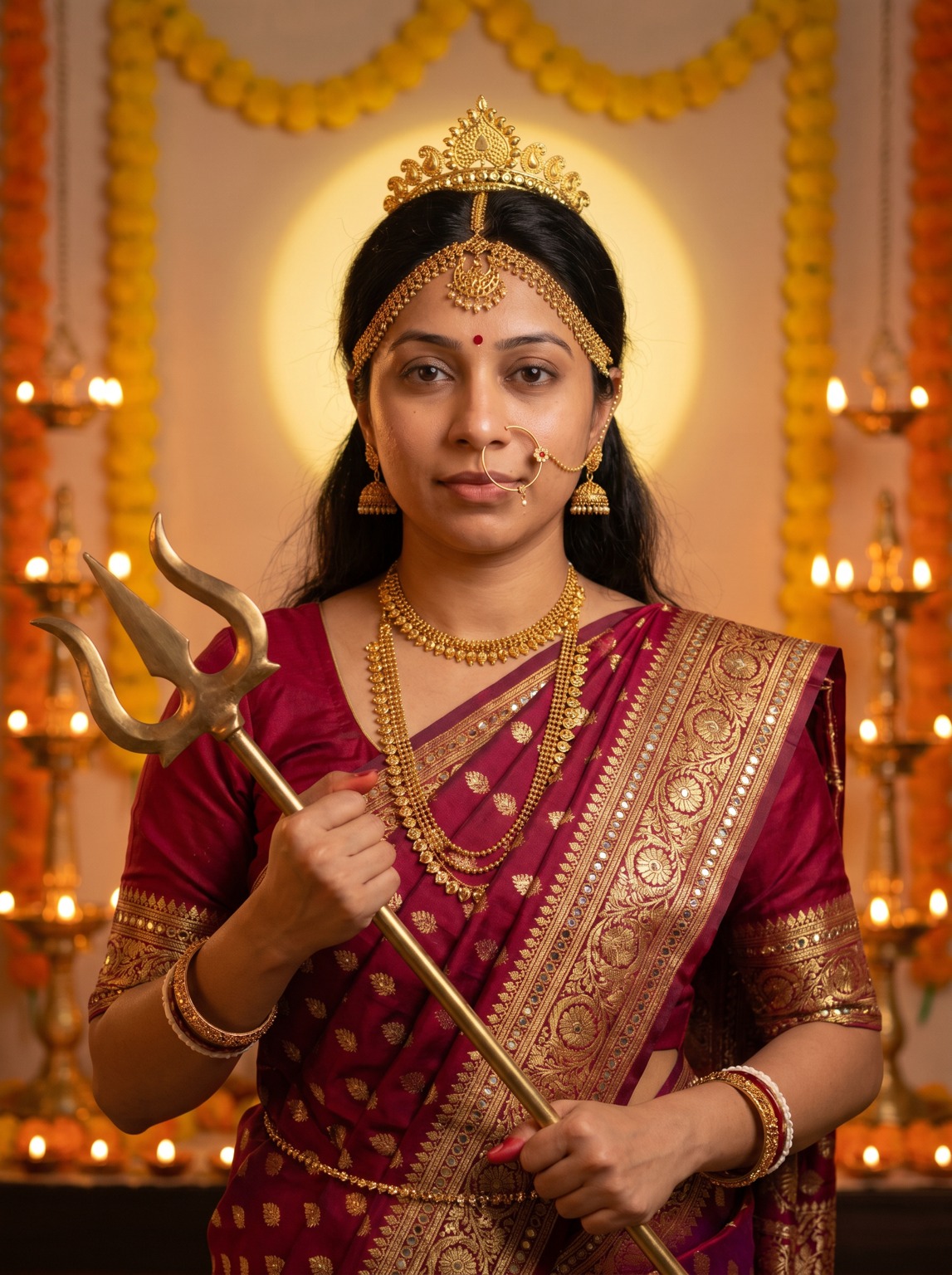 Festival Deity Portrait sample result