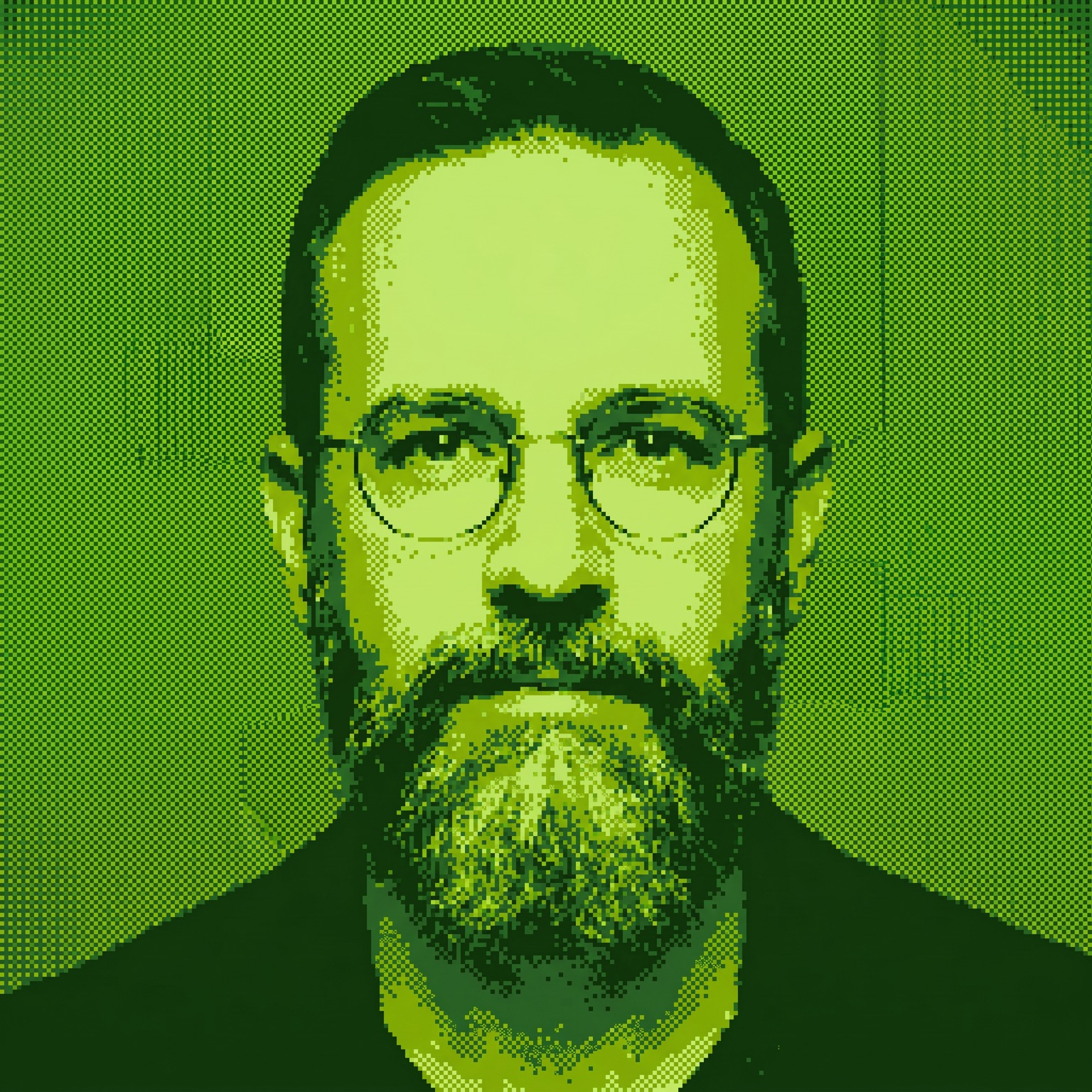 Game Boy Camera — 1-Bit Dither sample result
