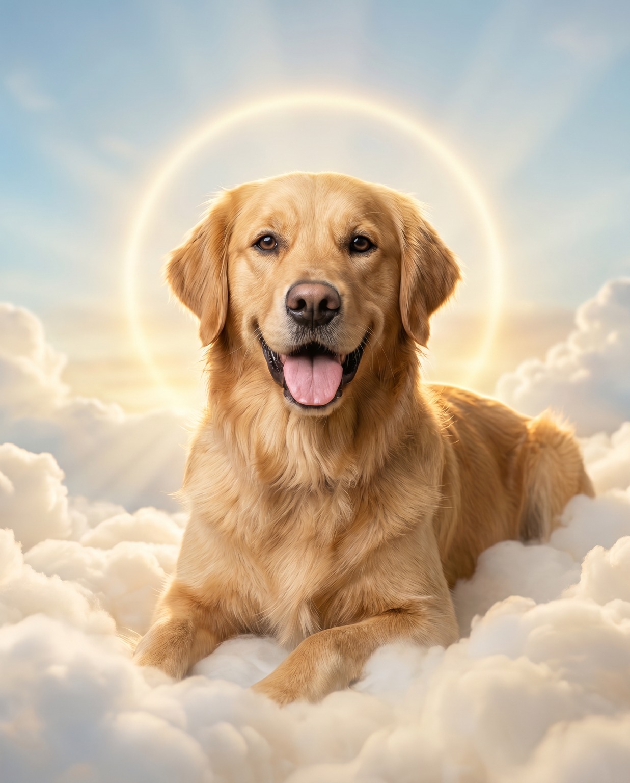Pet Memorial Portrait sample result