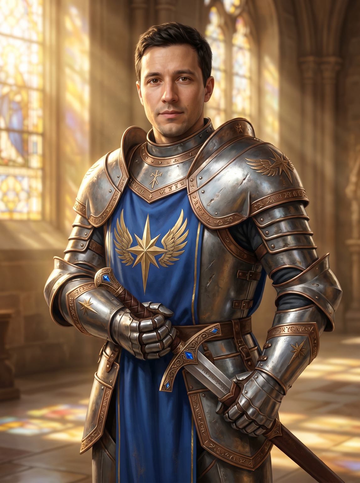 RPG Character Portrait sample result